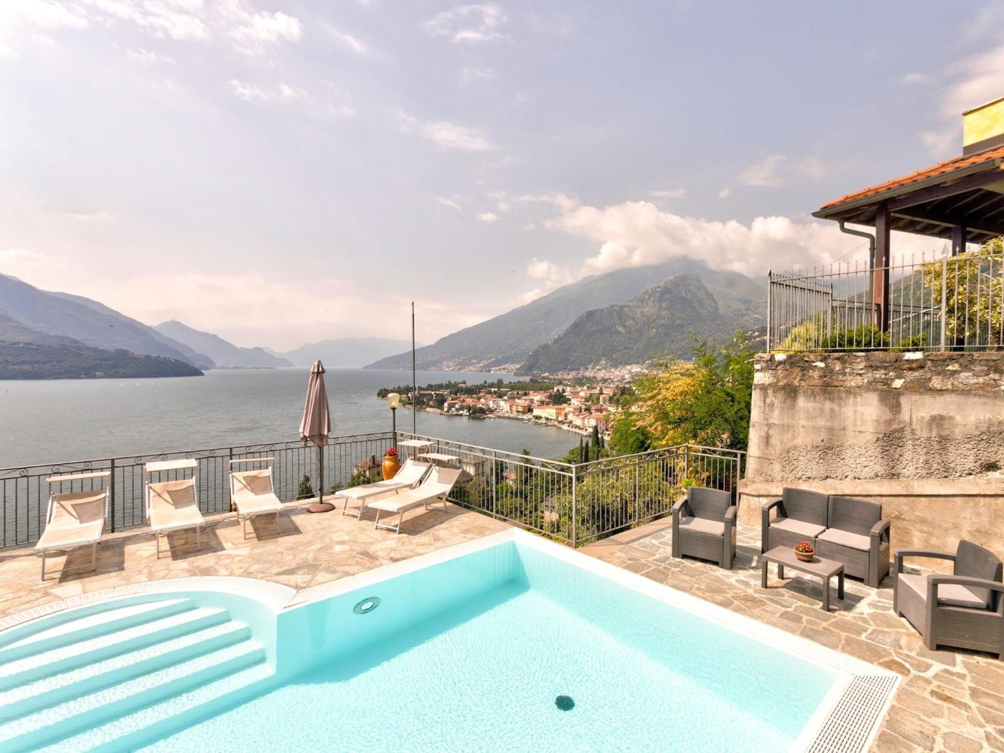 Wonderful Flat With Swimming Pool Lift And Garden Leilighet Gravedona Eksteriør bilde